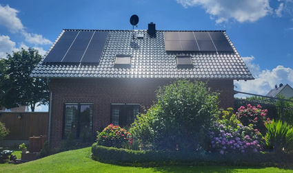 Anlage nach Repowering – Südseite