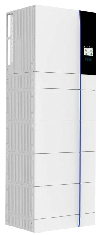freigestelltes Bild eines Lynus Batteriespeichers