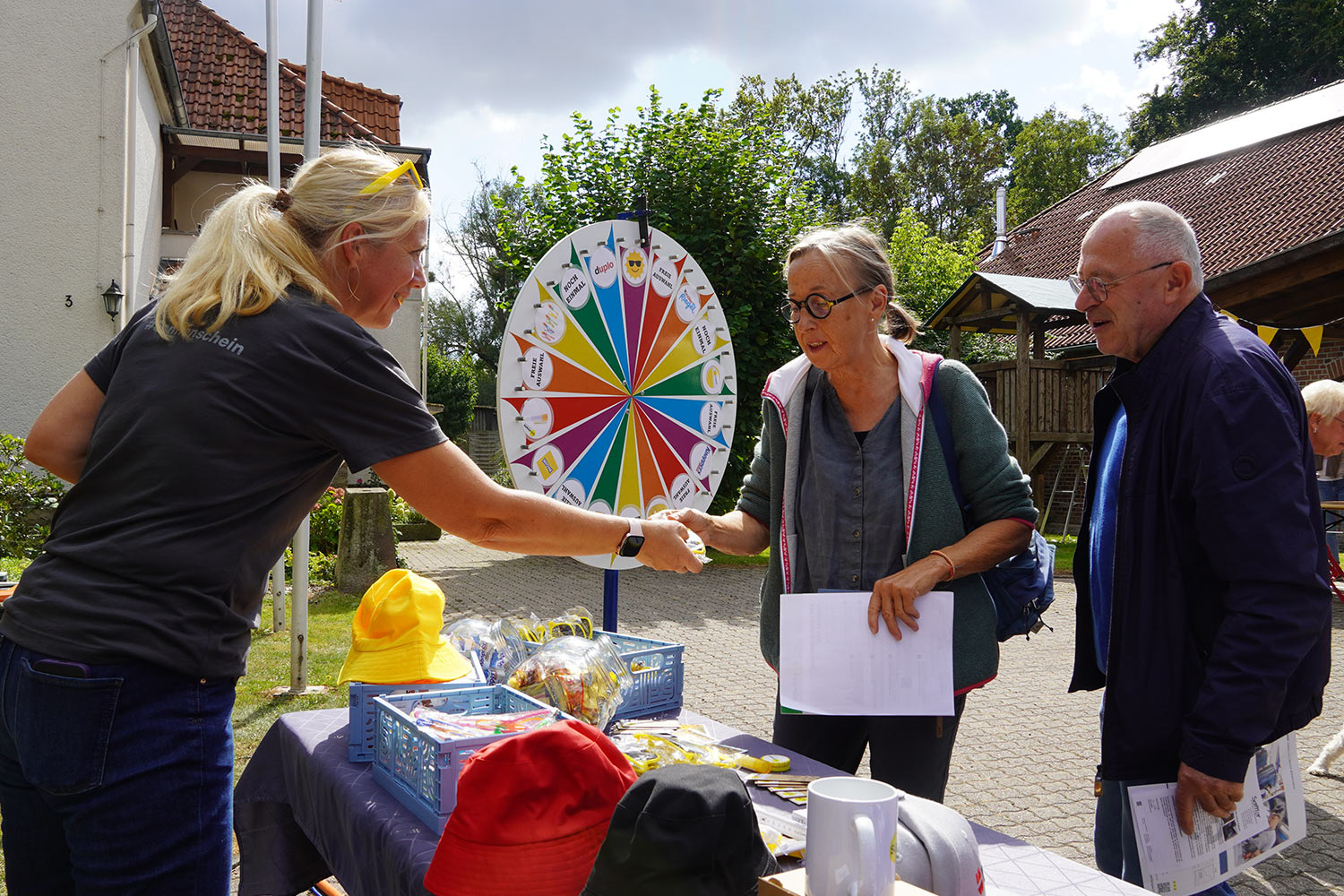 Glücksrad aus SUNPOWER Event