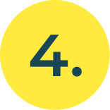 gelber Kreis mit einer 4